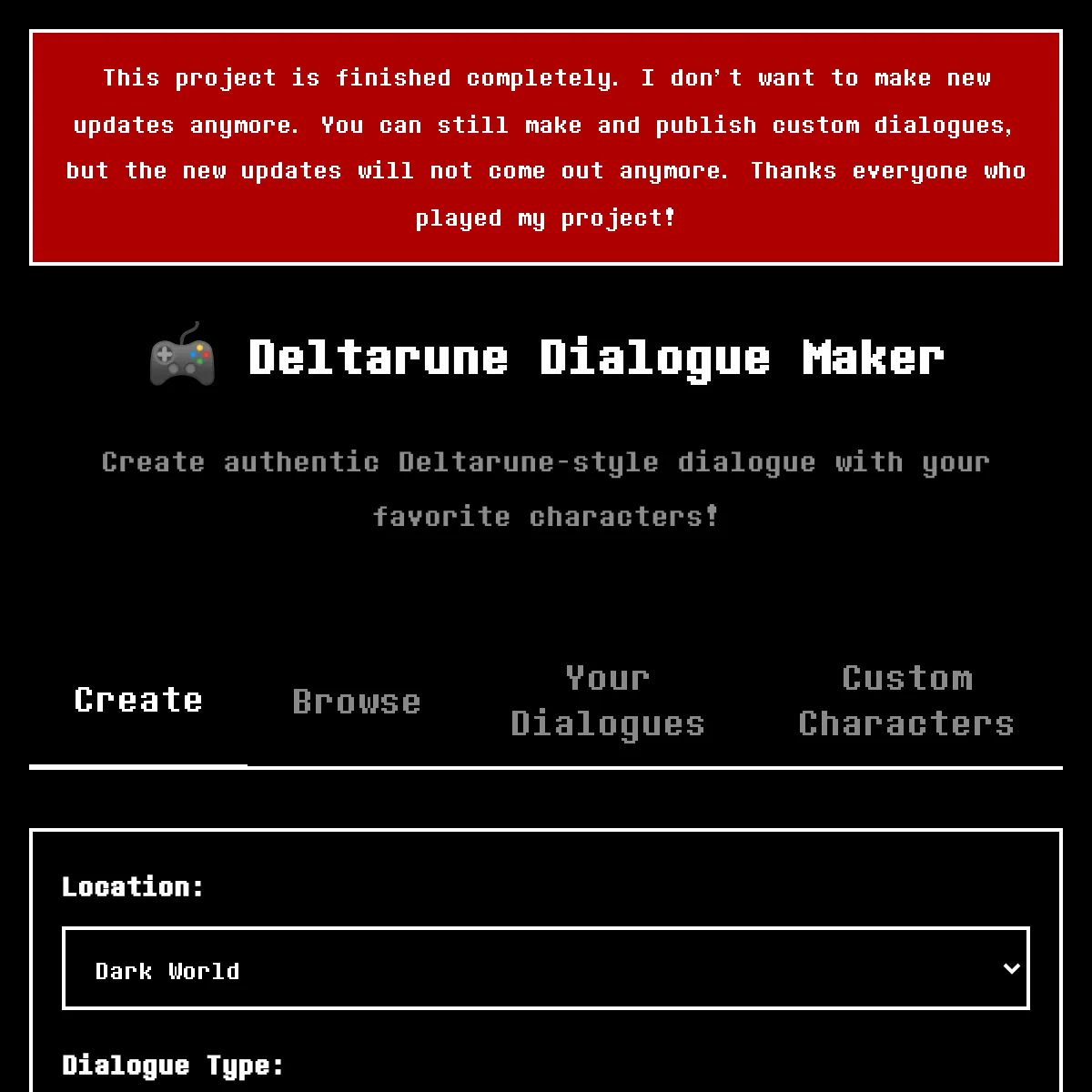 the project is loading