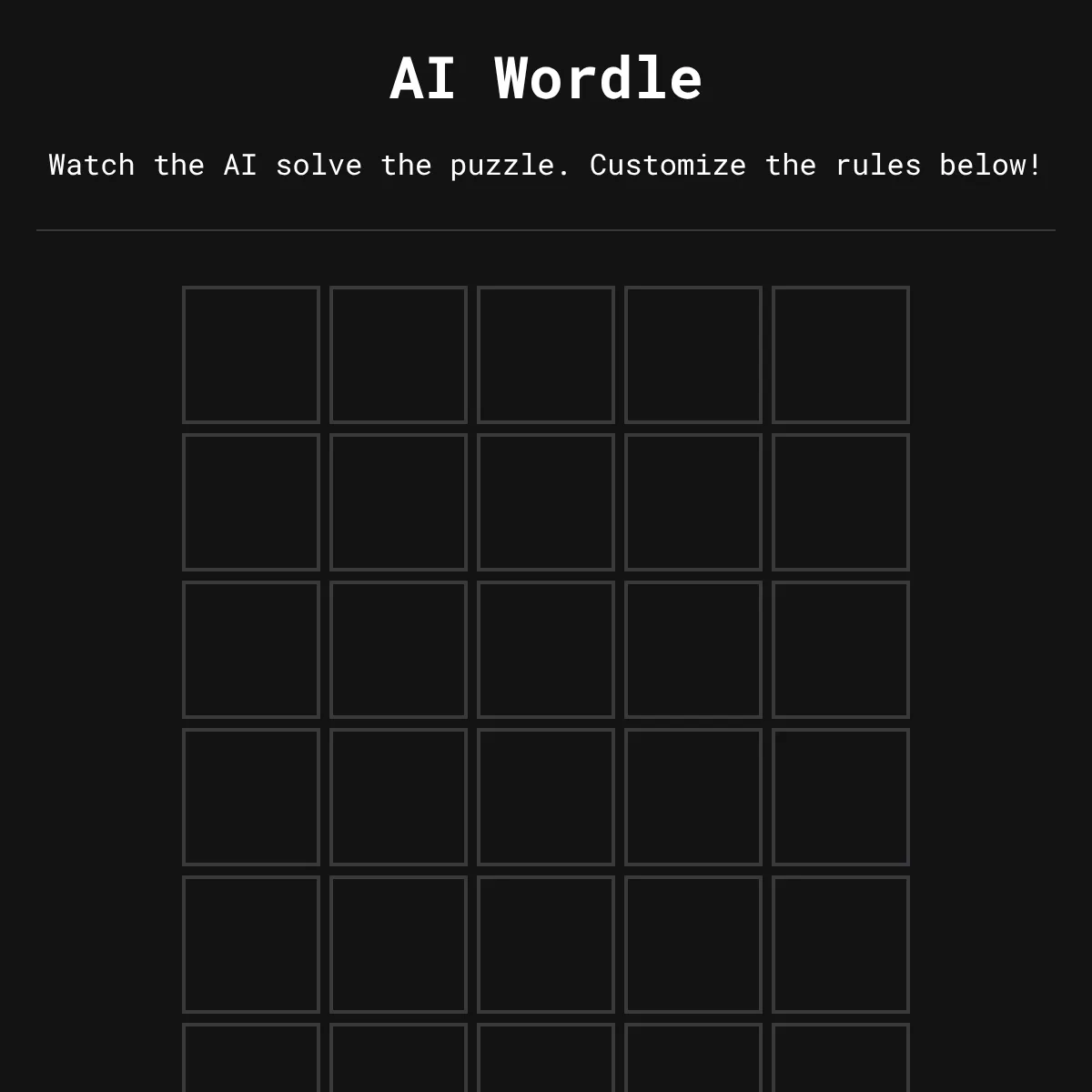 the project is loading