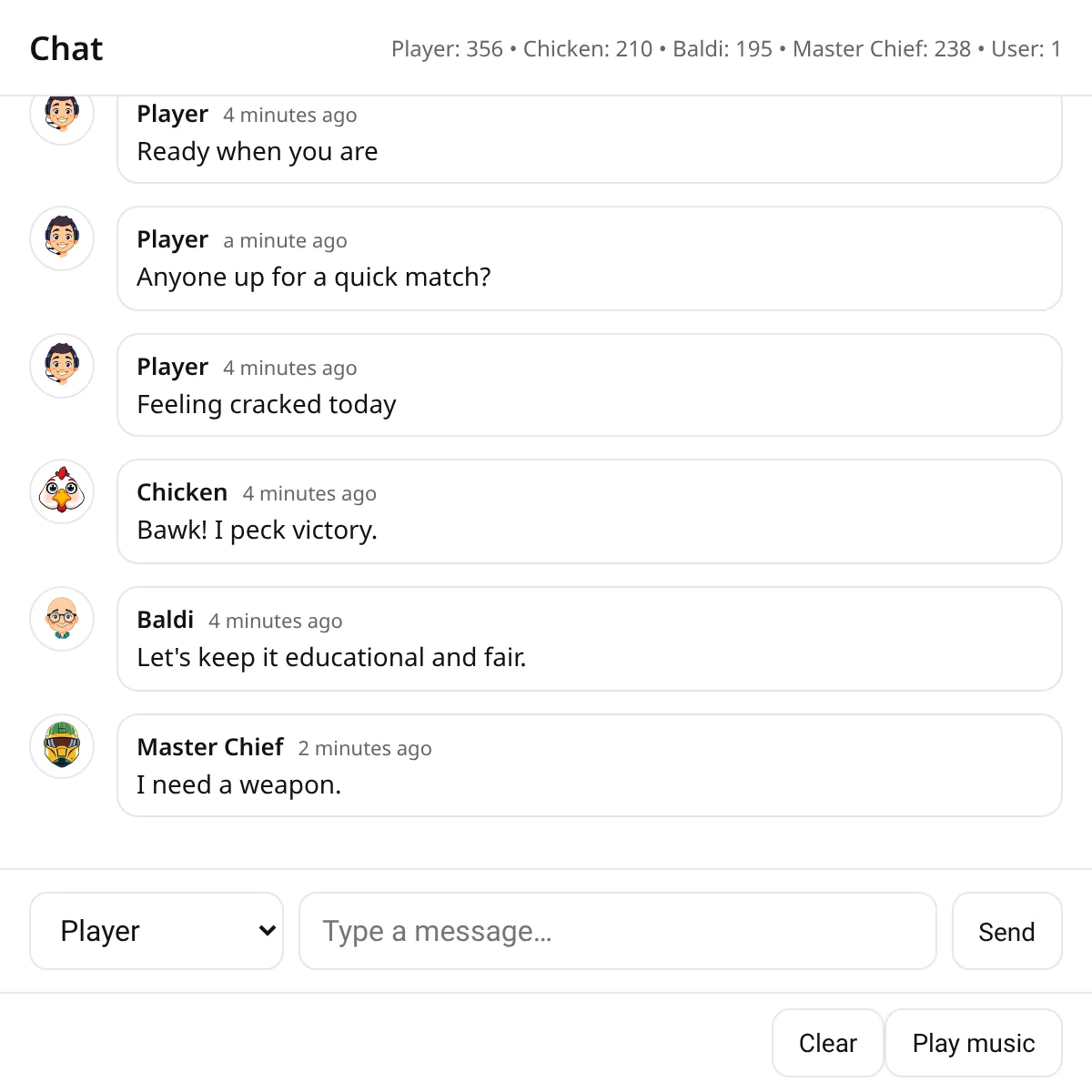 Multi-user Chat