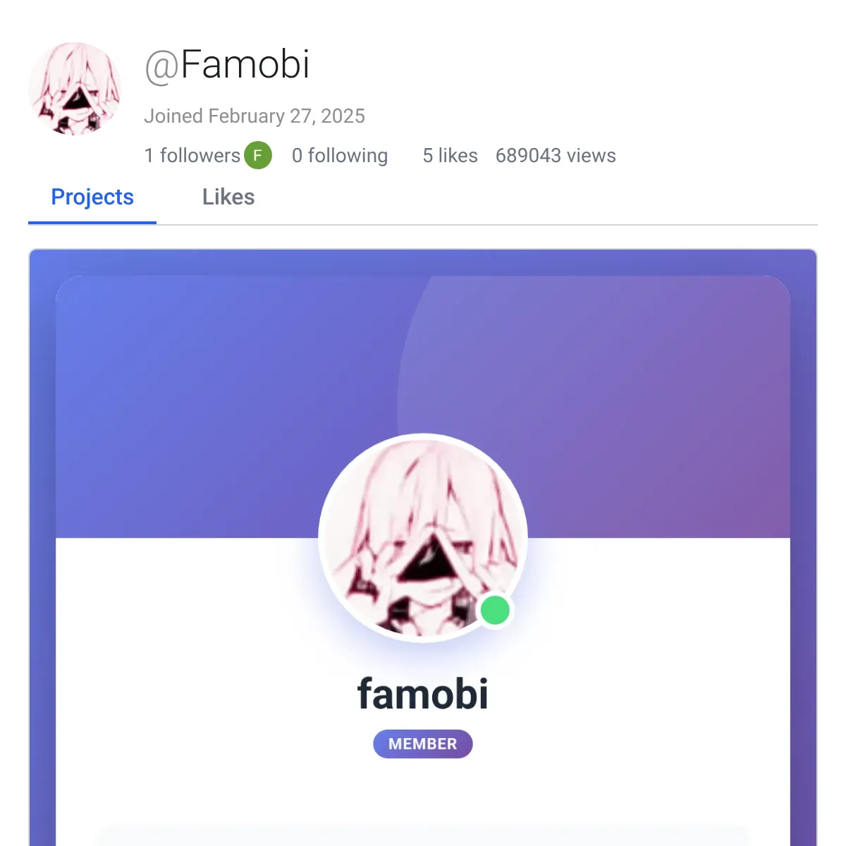 the project is loading