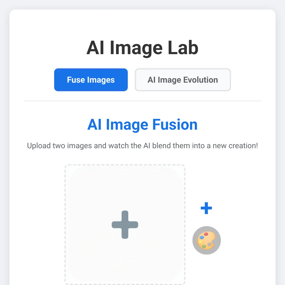 AI Image Lab