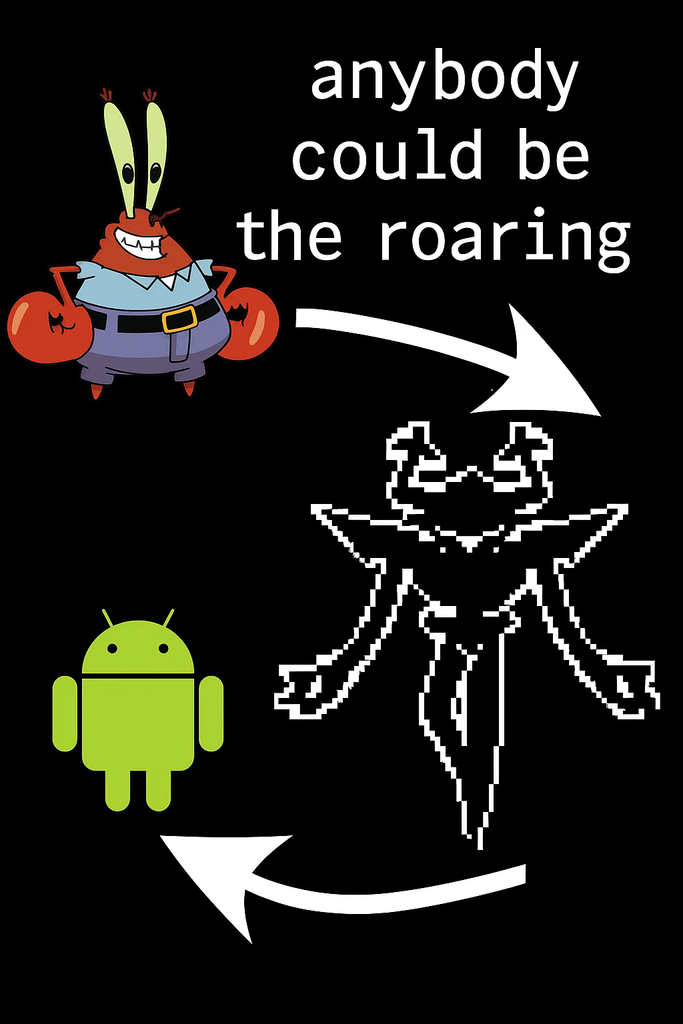 Who is the roaring?
