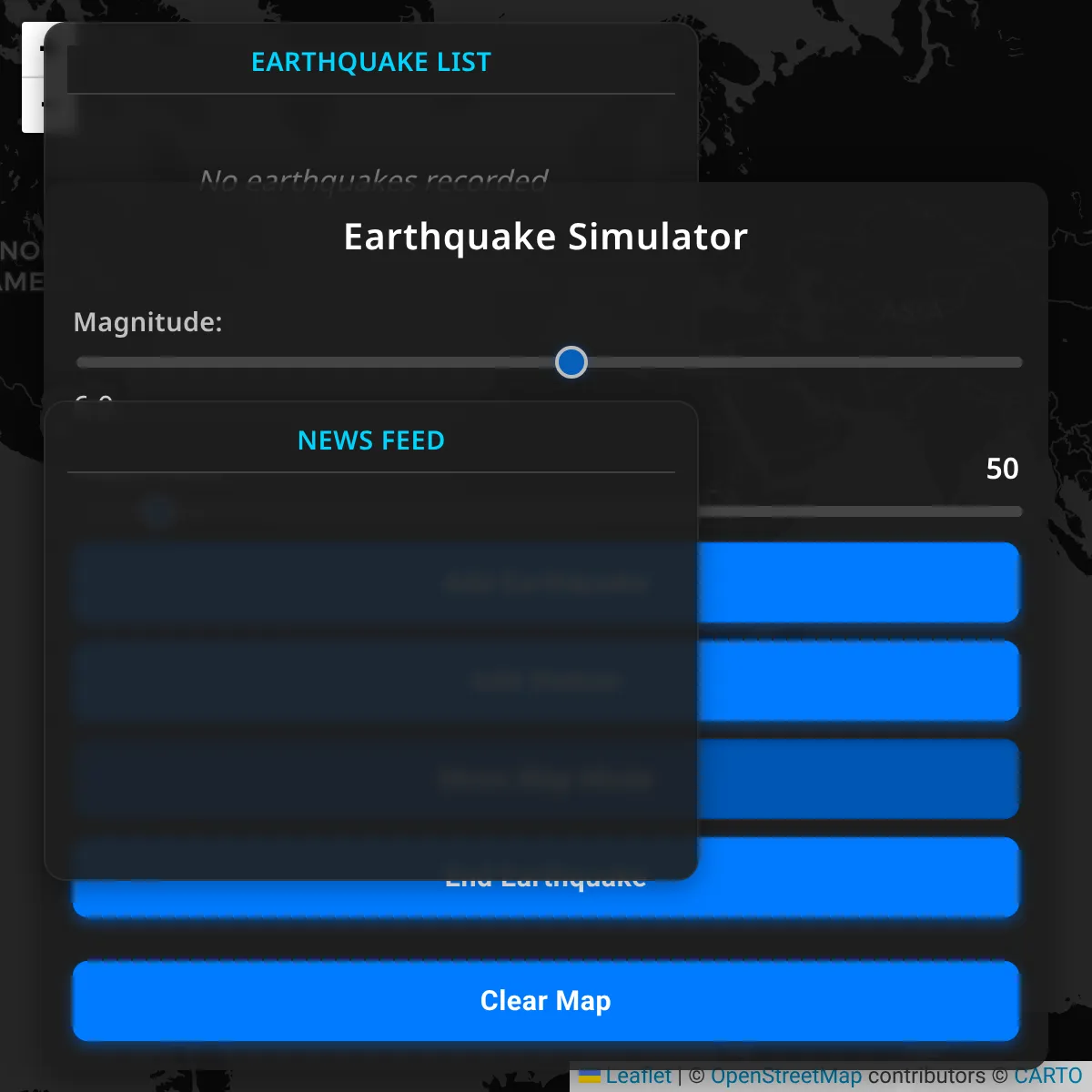 the project is loading