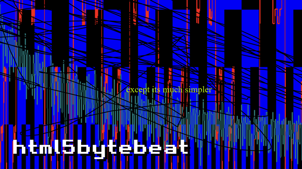 HTML5 Bytebeat