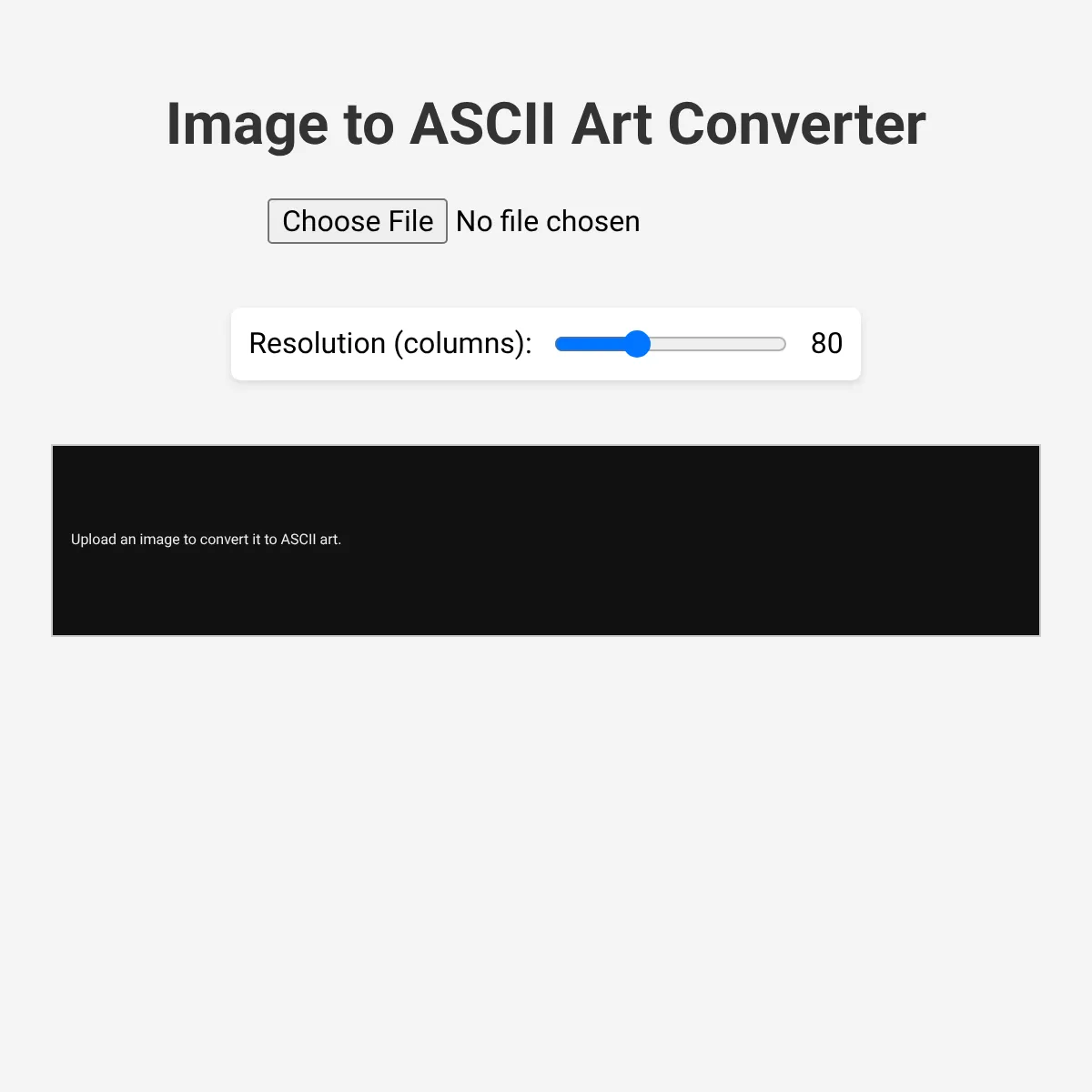 the project is loading