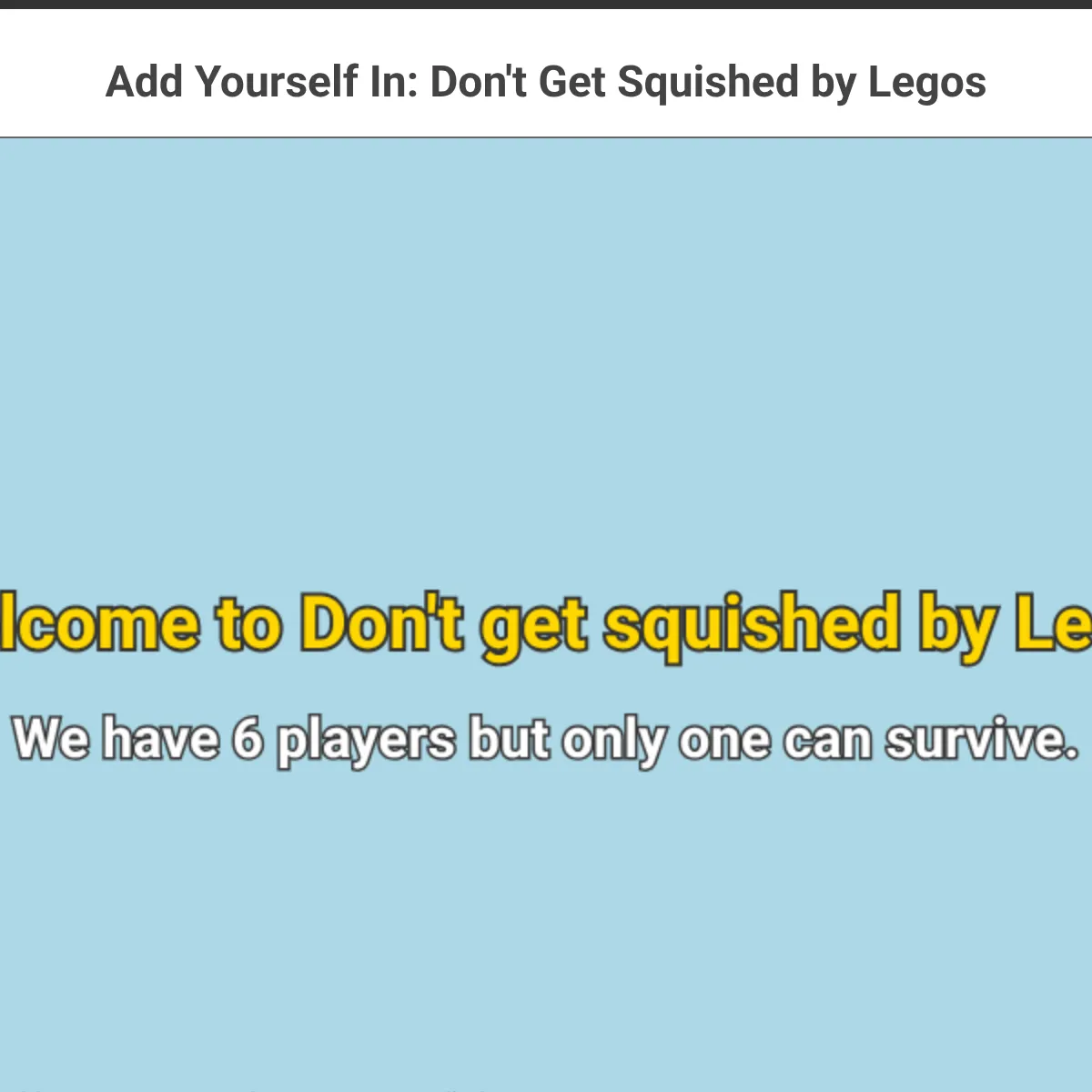 the project is loading