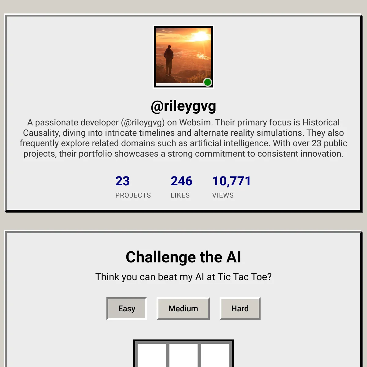 the project is loading