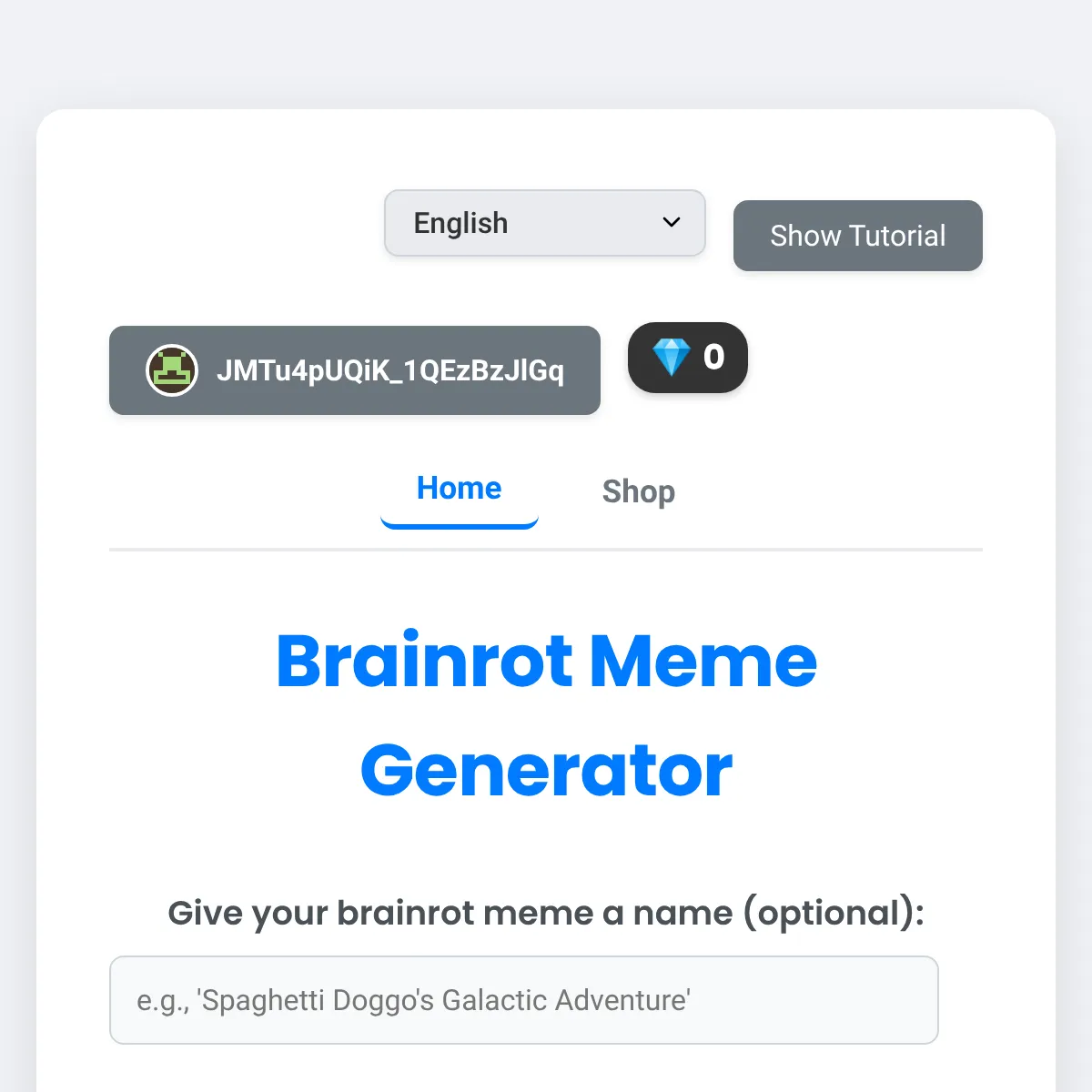 the project is loading