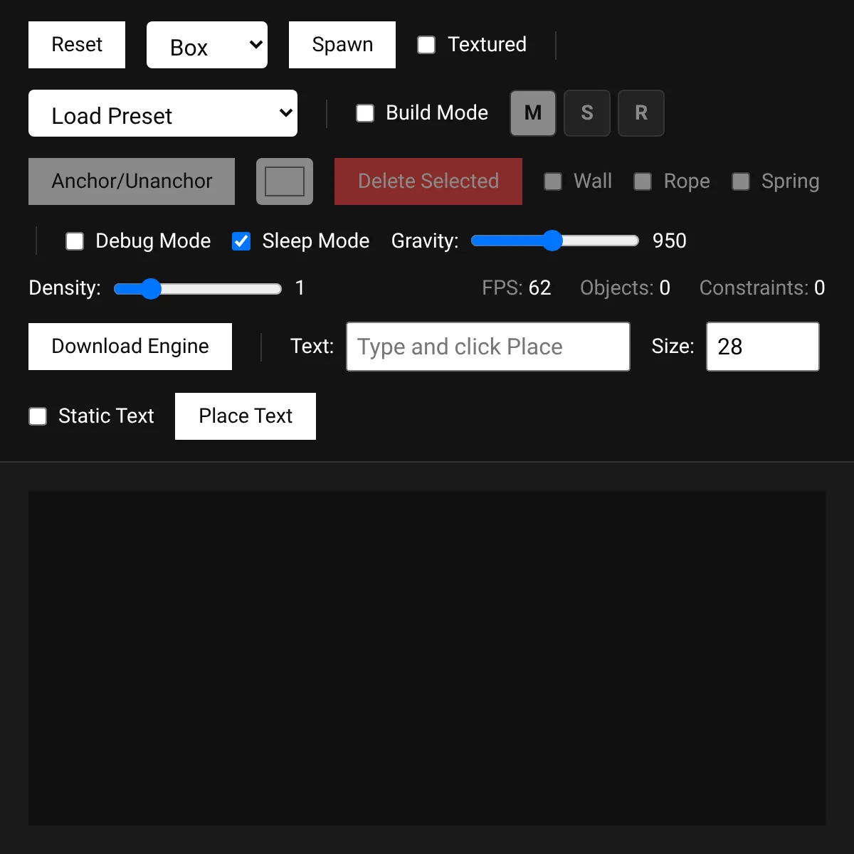 the project is loading