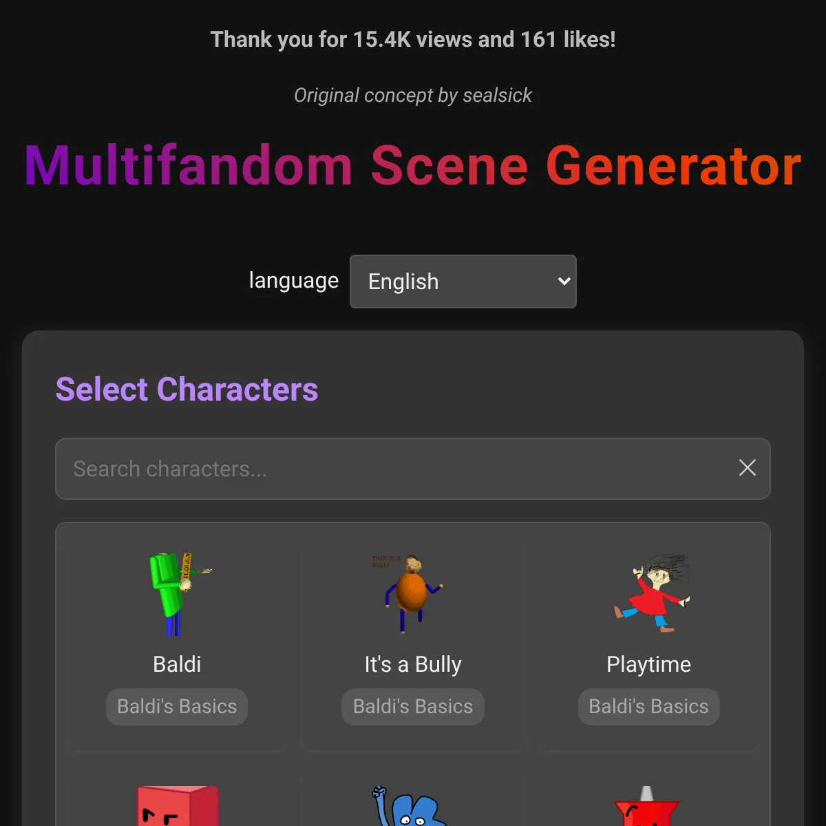 the project is loading