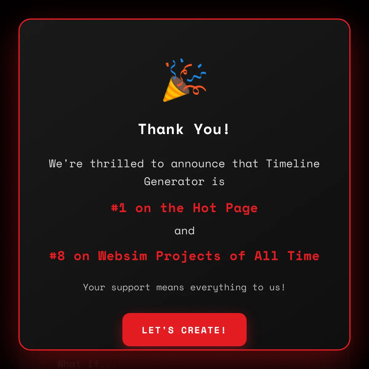 the project is loading