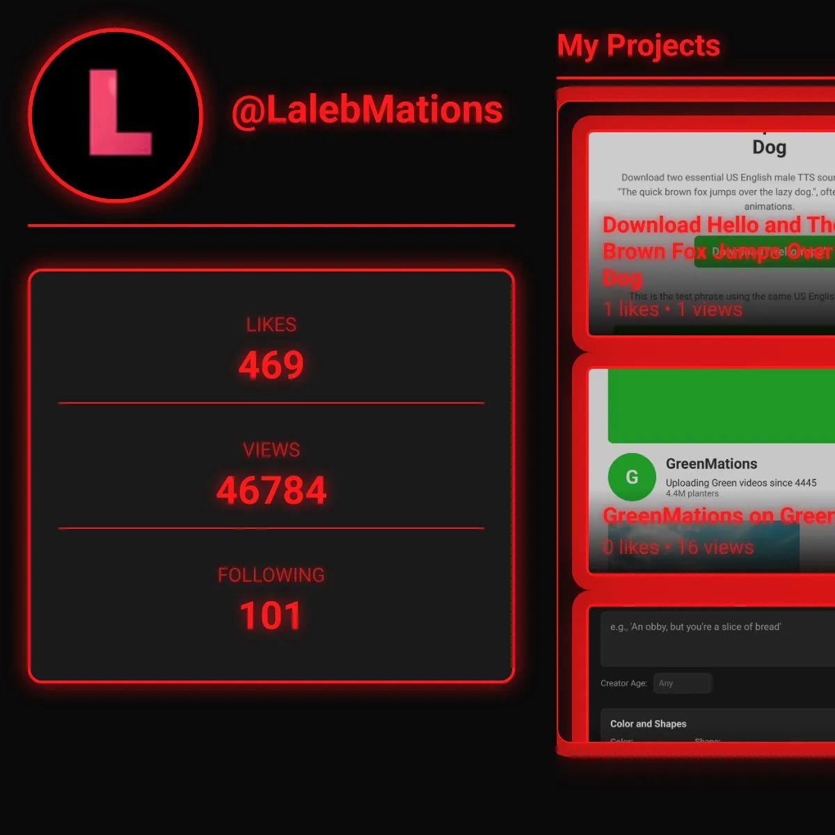 the project is loading