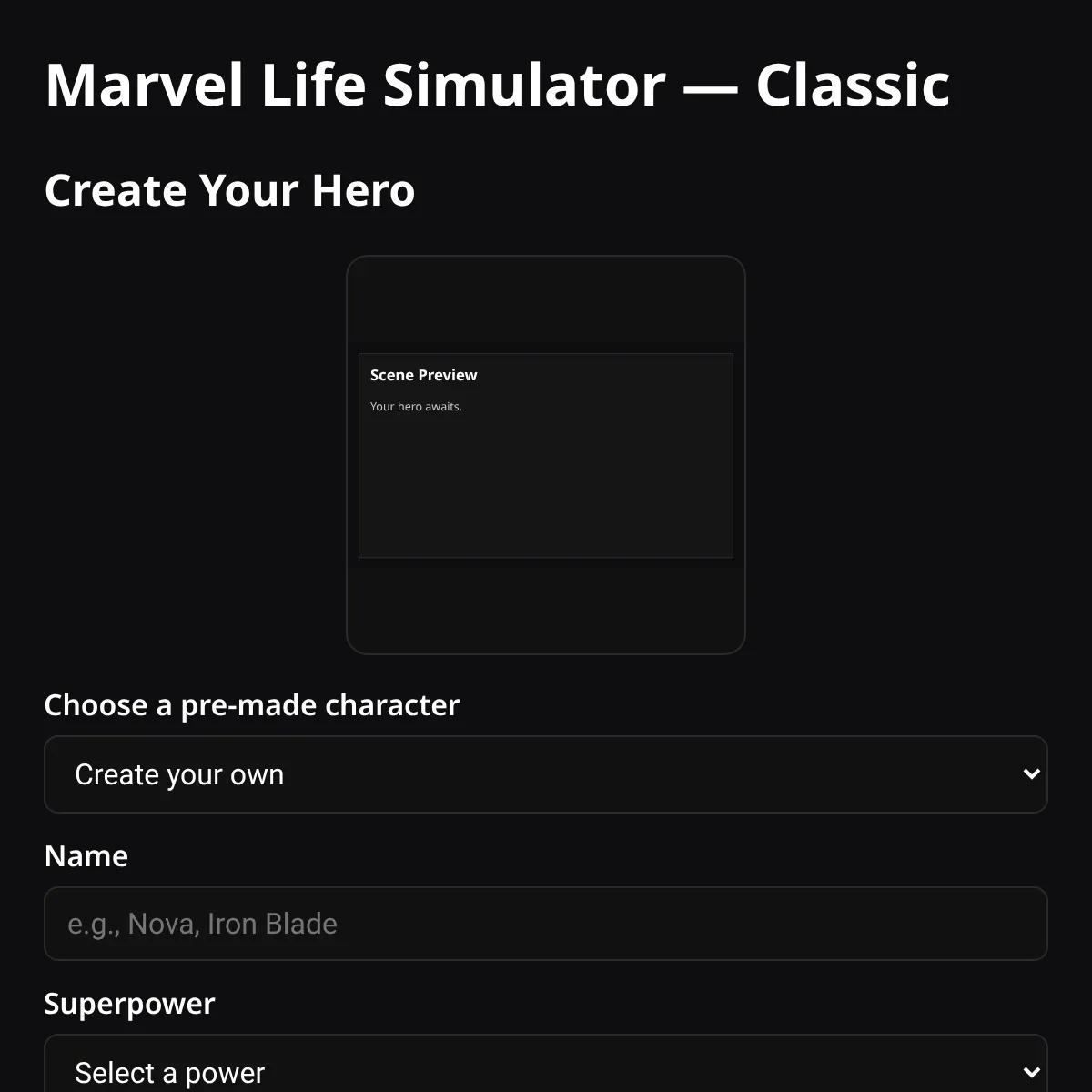 the project is loading