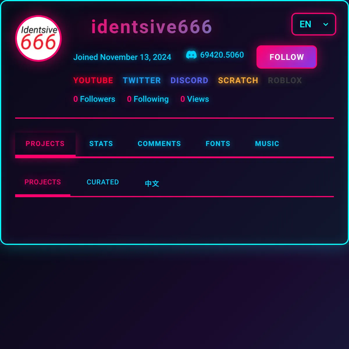 the project is loading