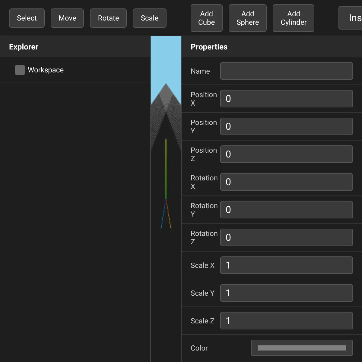 the project is loading