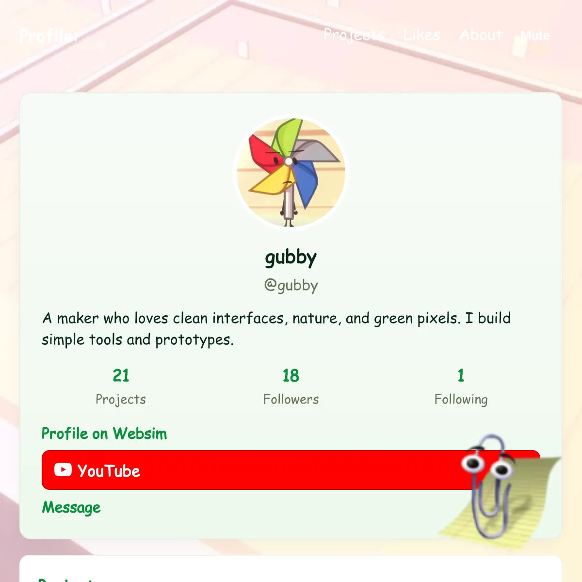 the project is loading