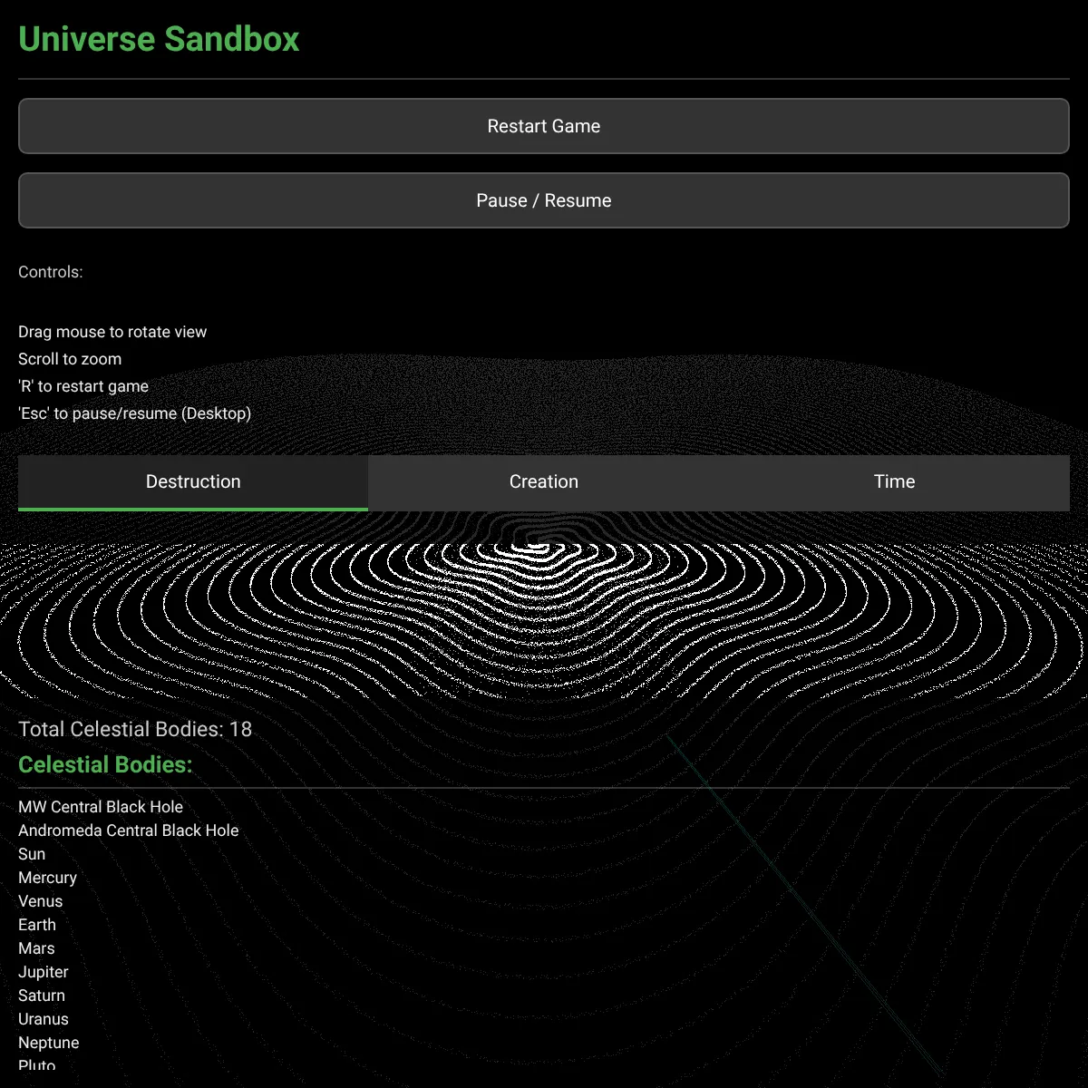 the project is loading