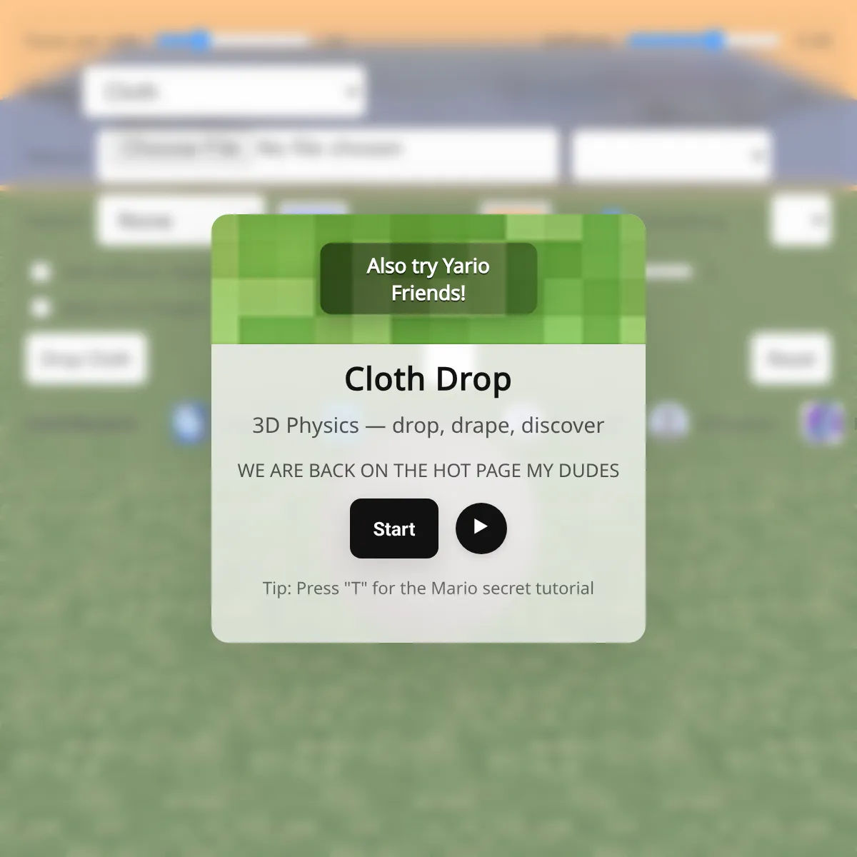 the project is loading