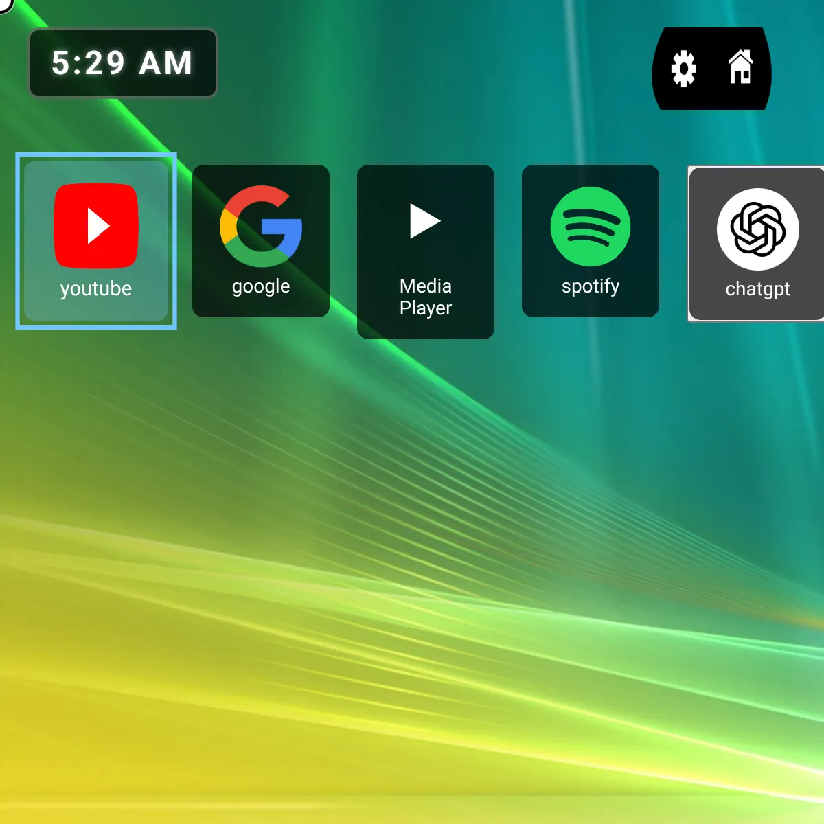 the project is loading