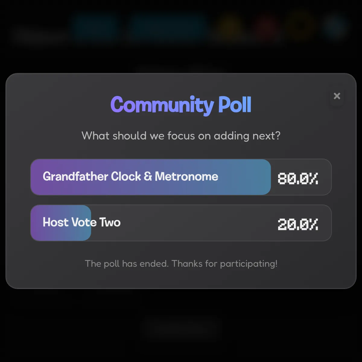 the project is loading