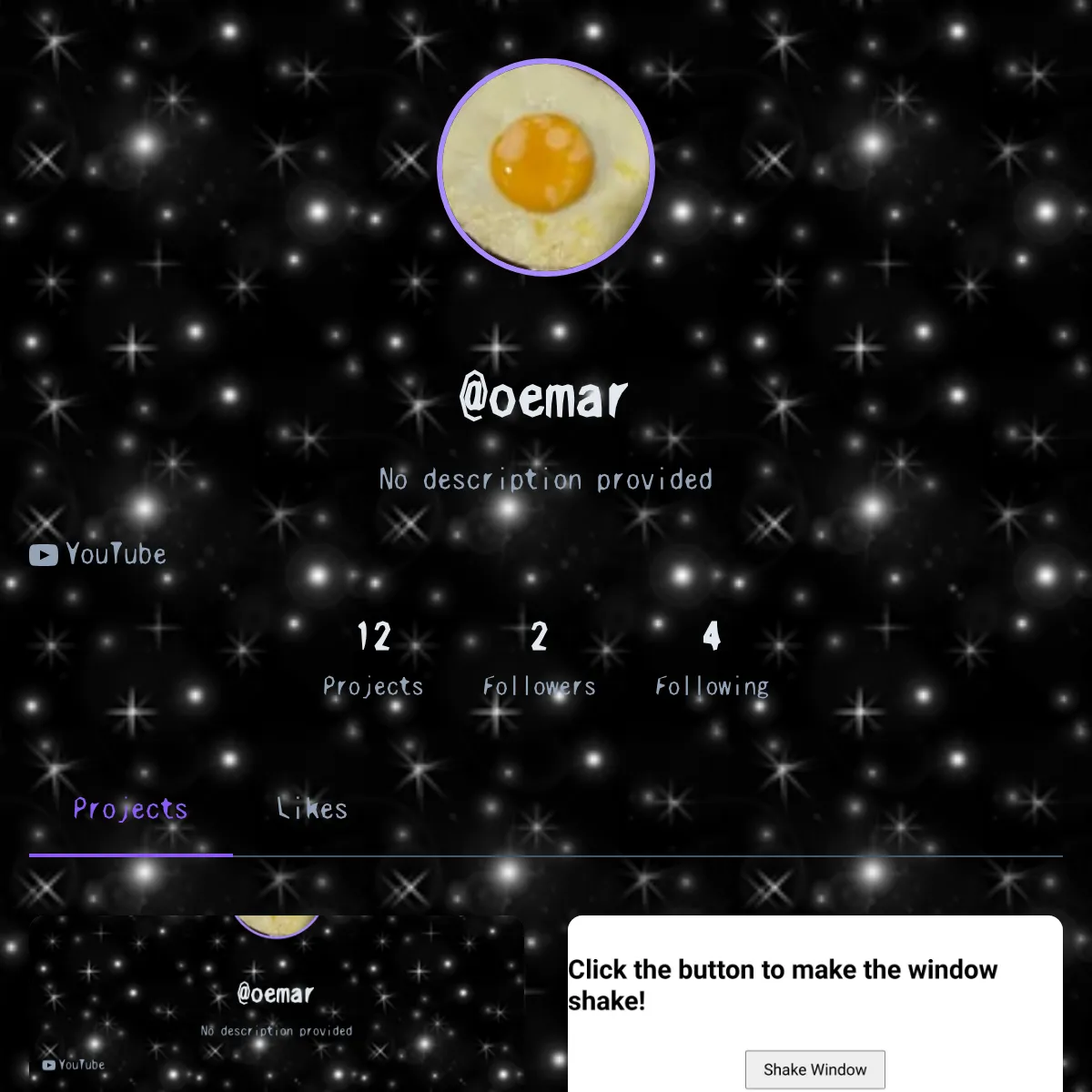 the project is loading