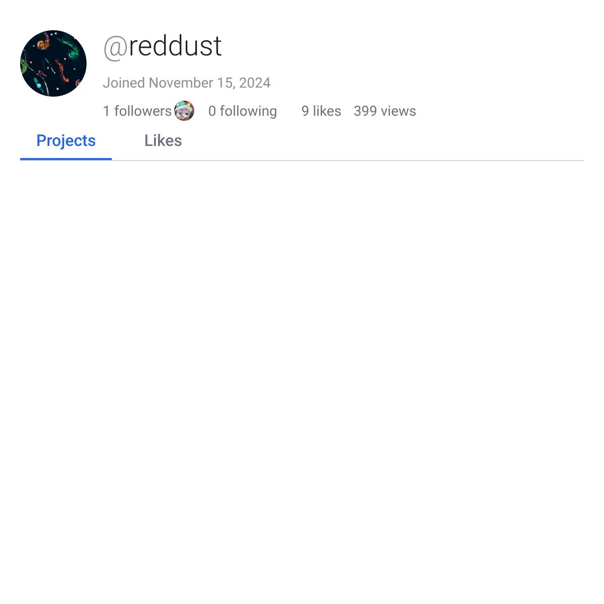 the project is loading