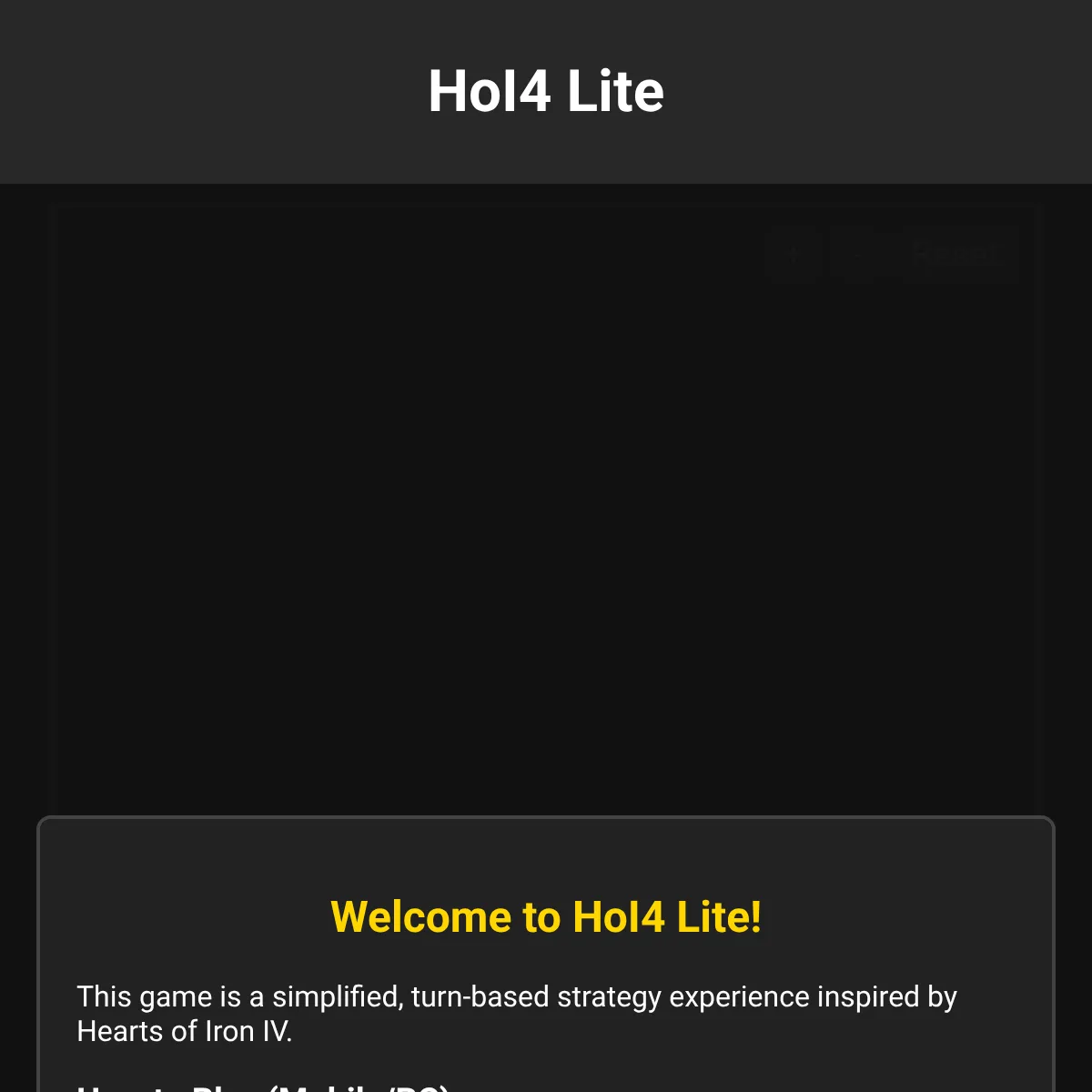 the project is loading