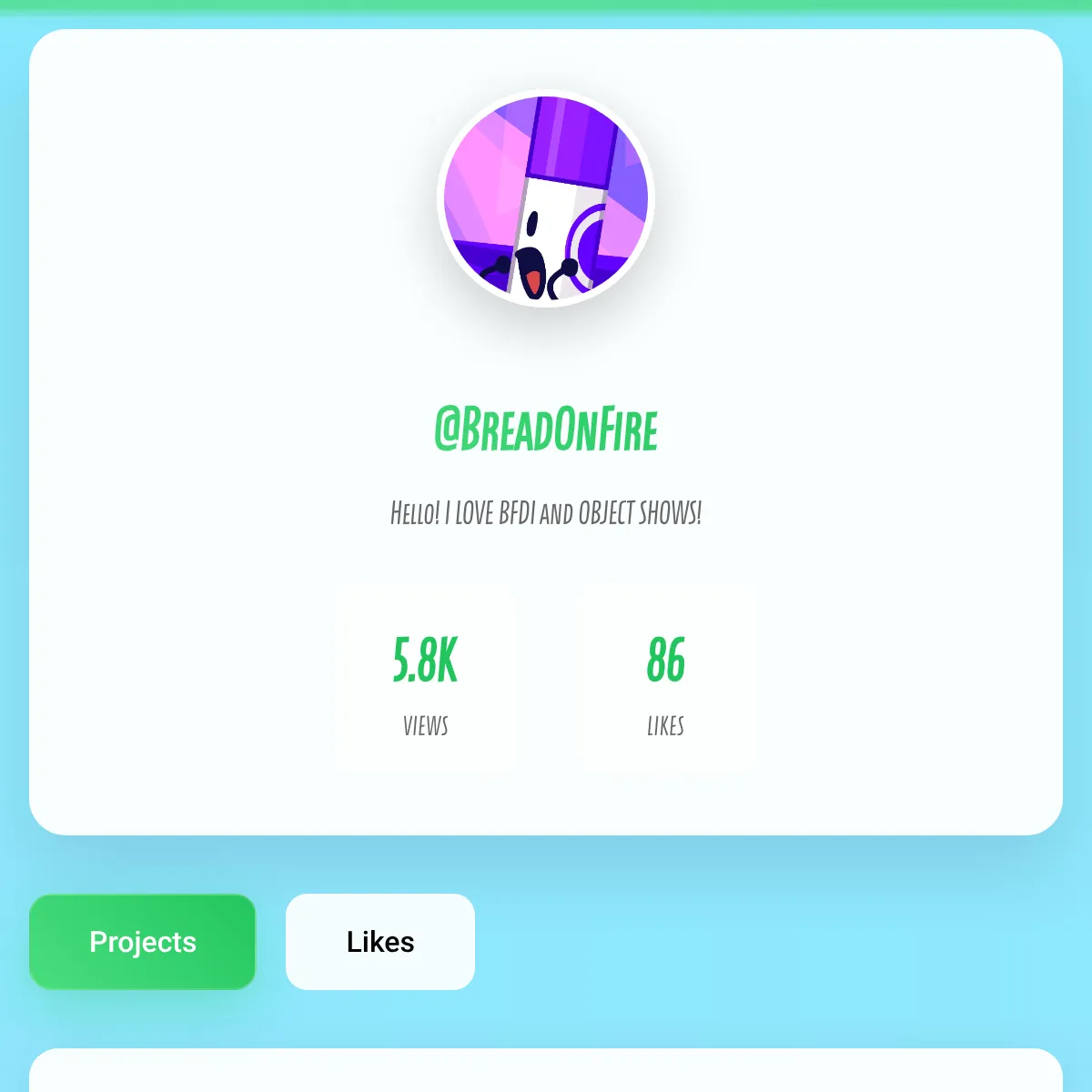 the project is loading