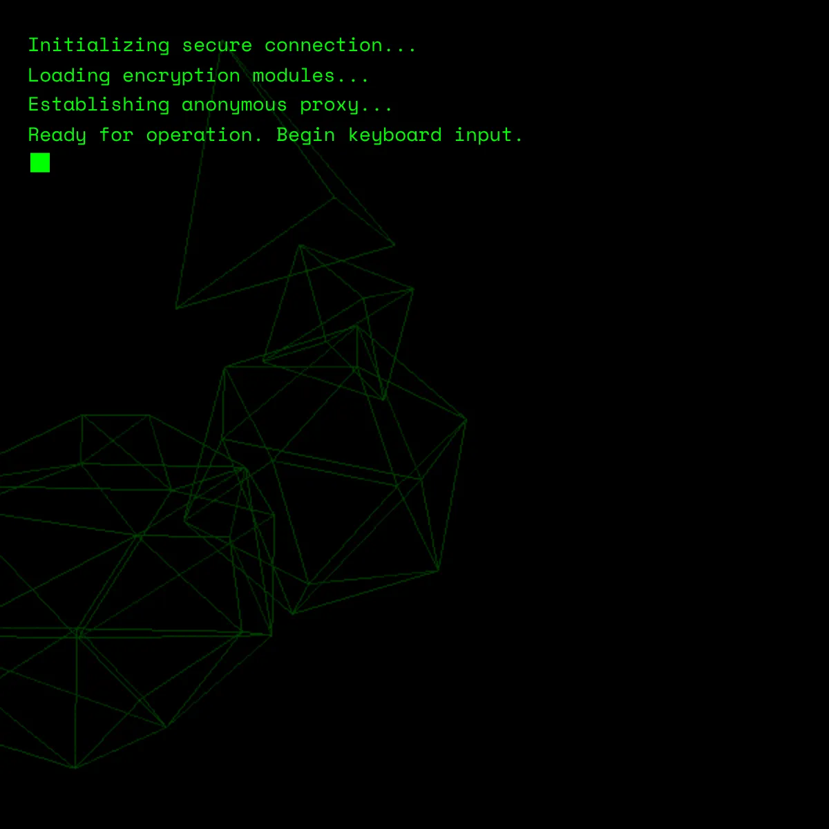 the project is loading