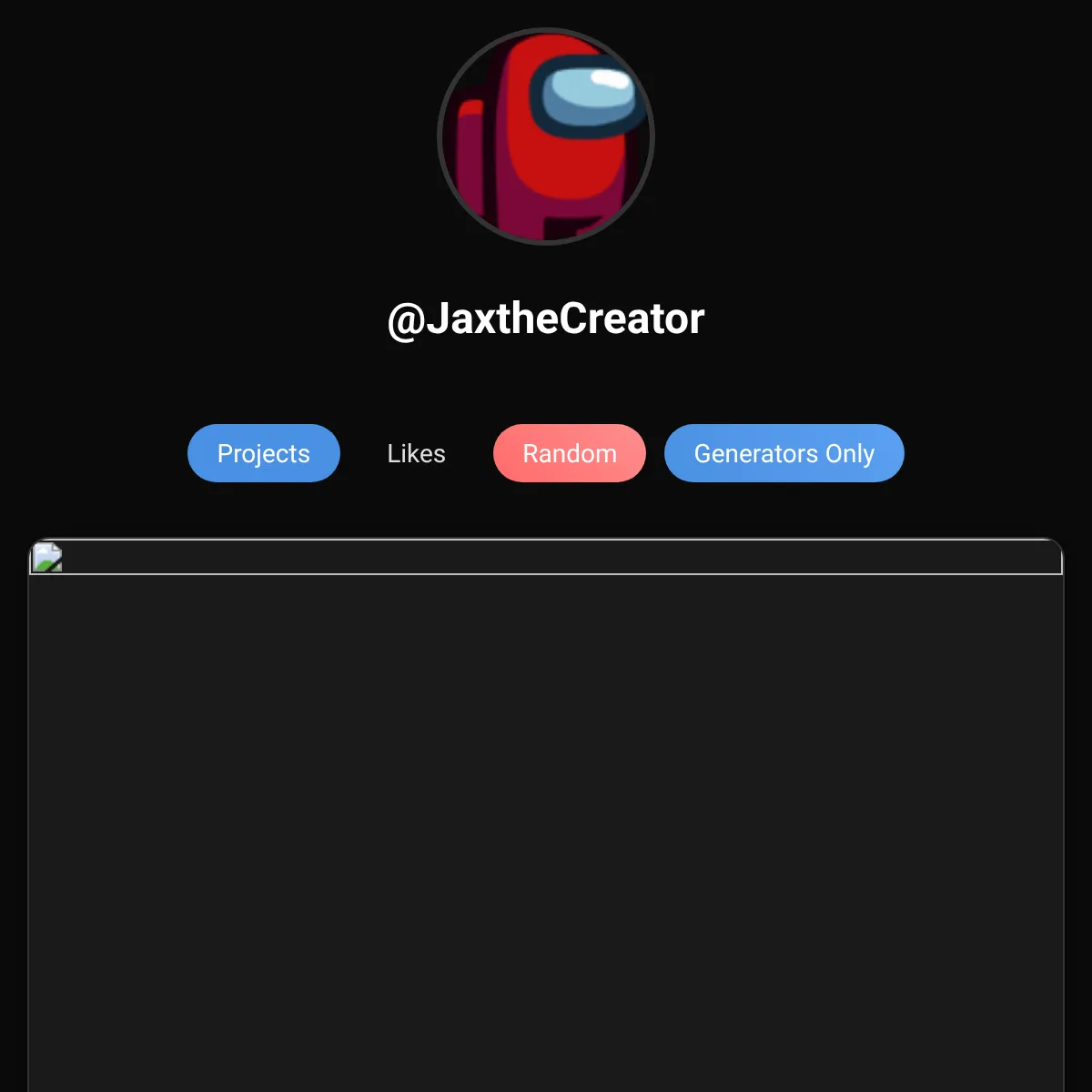 the project is loading