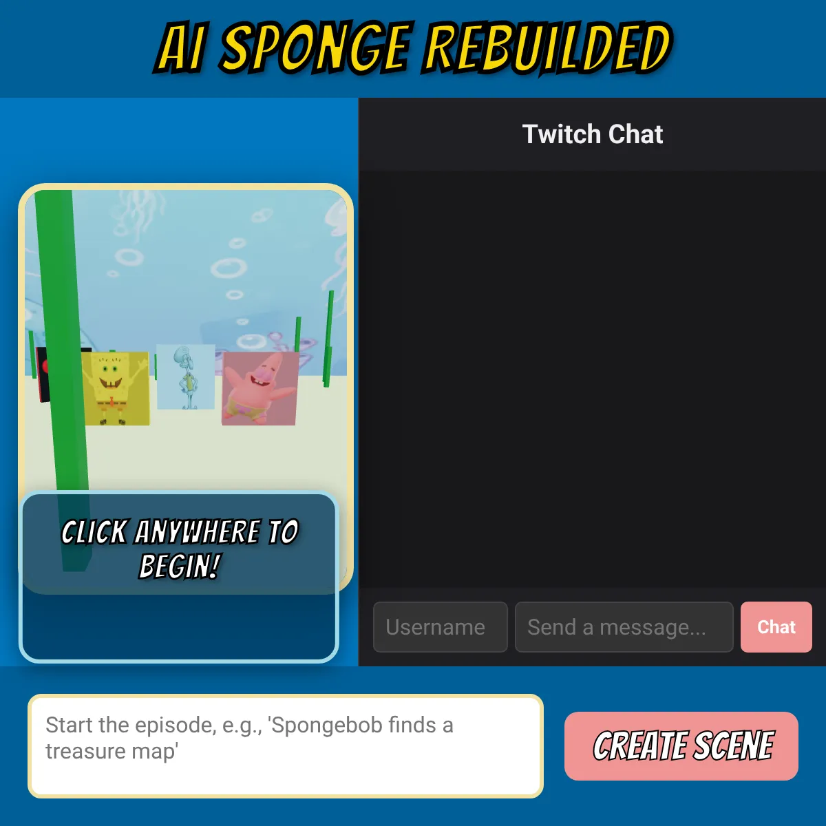 the project is loading