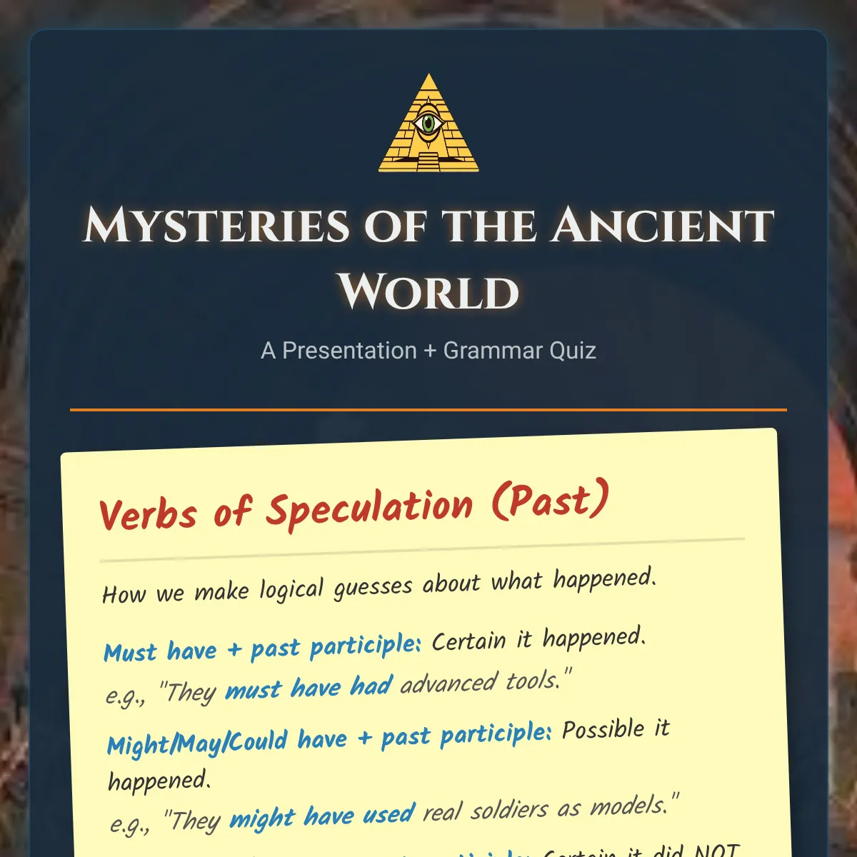 the project is loading