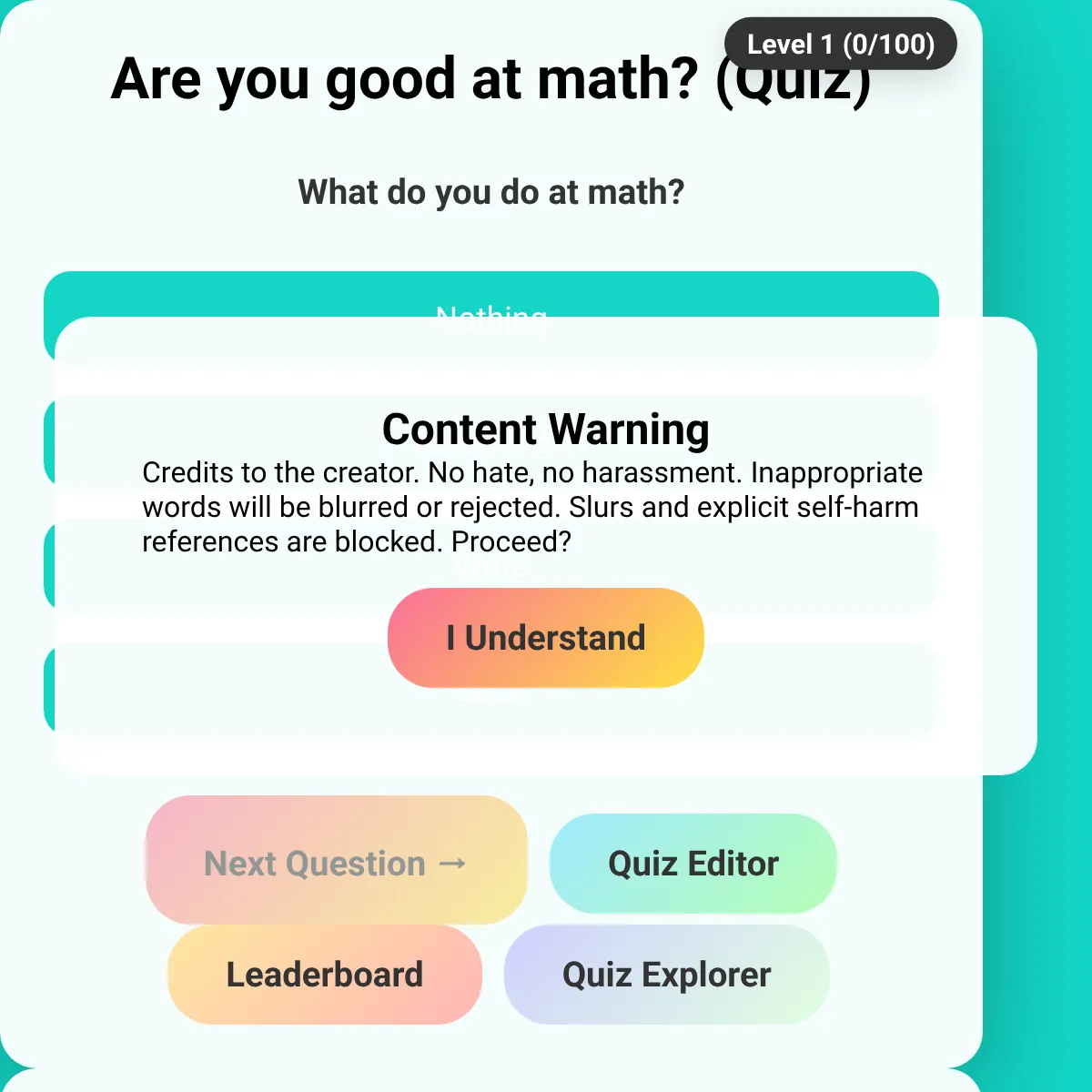 Are you good at math? (Quiz)