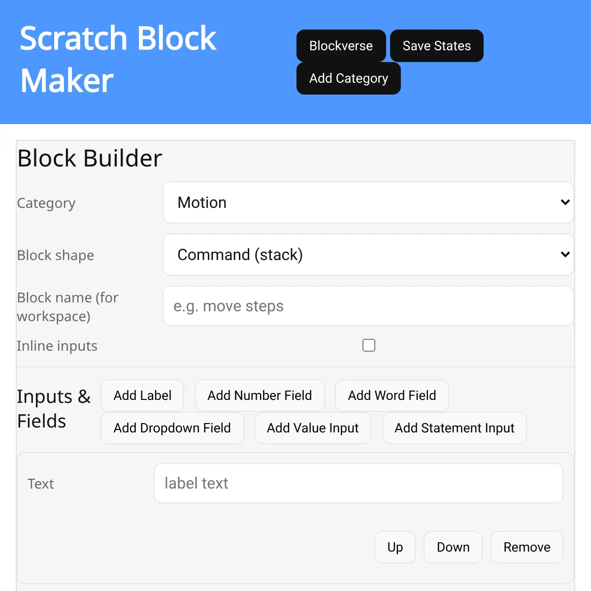 the project is loading