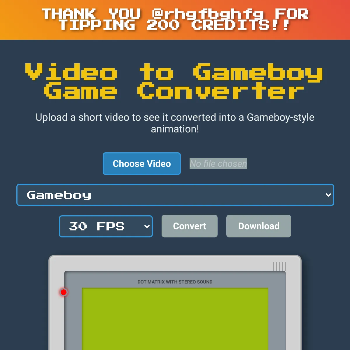 the project is loading