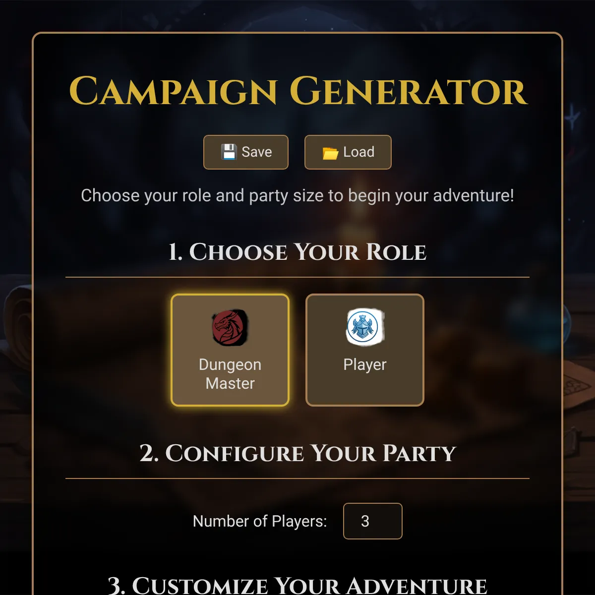 the project is loading