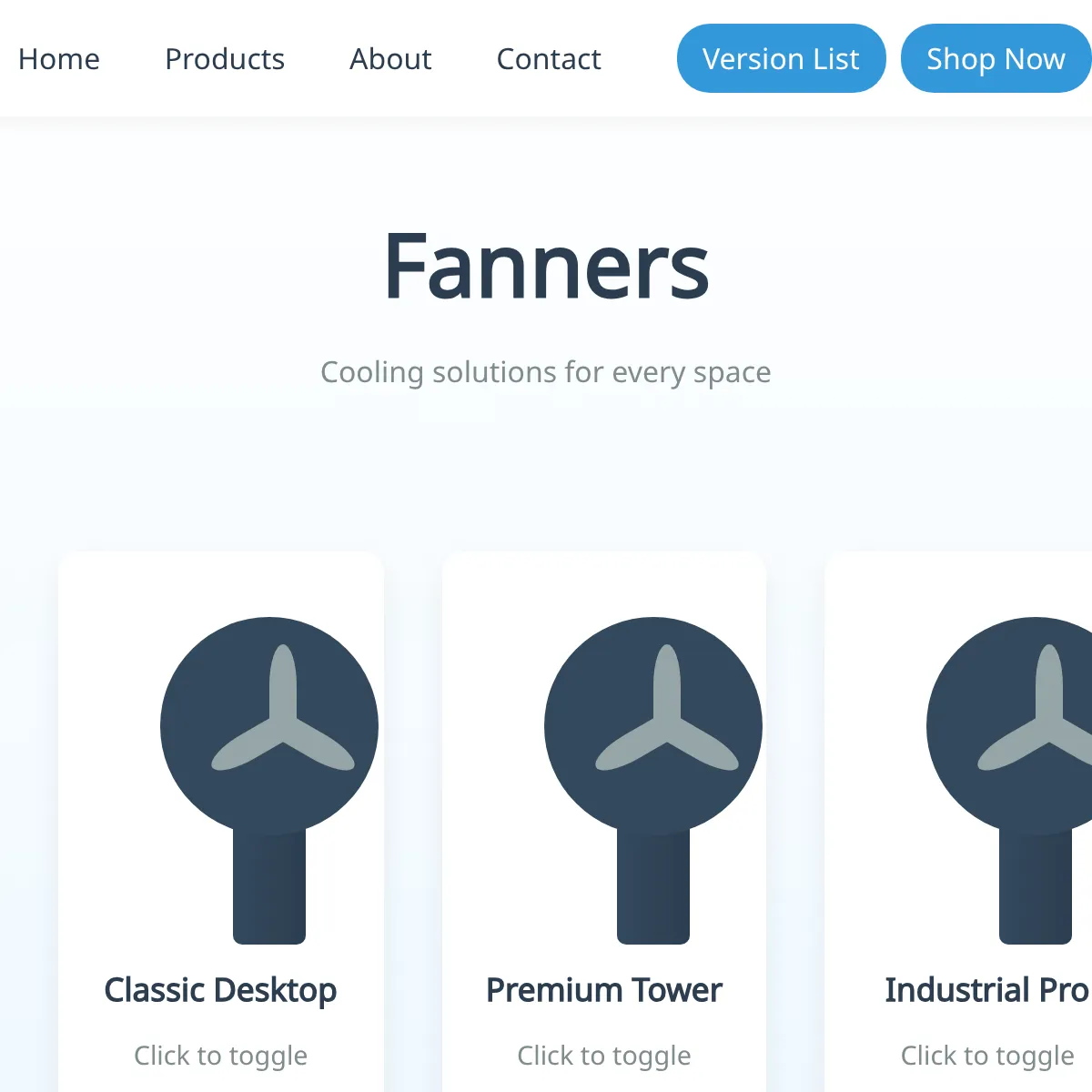 Fanners - Rotating Fan Simulation