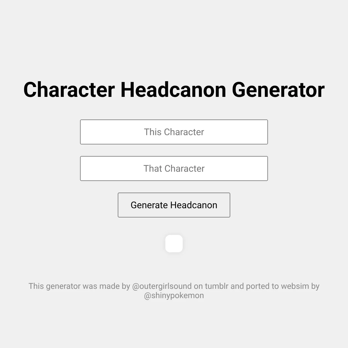 the project is loading