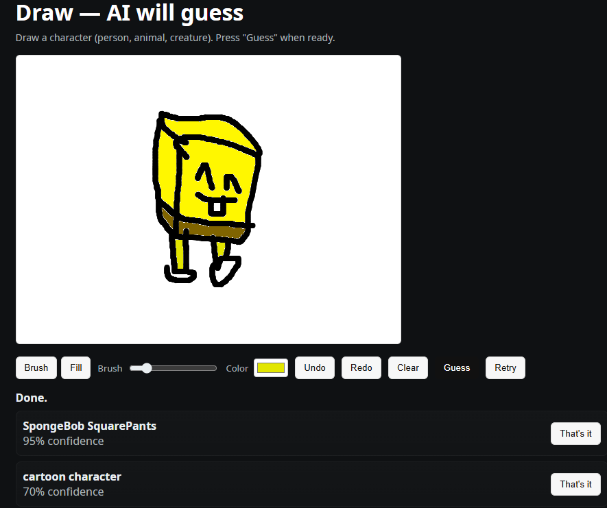 DRAW AND AI WILL GUESS