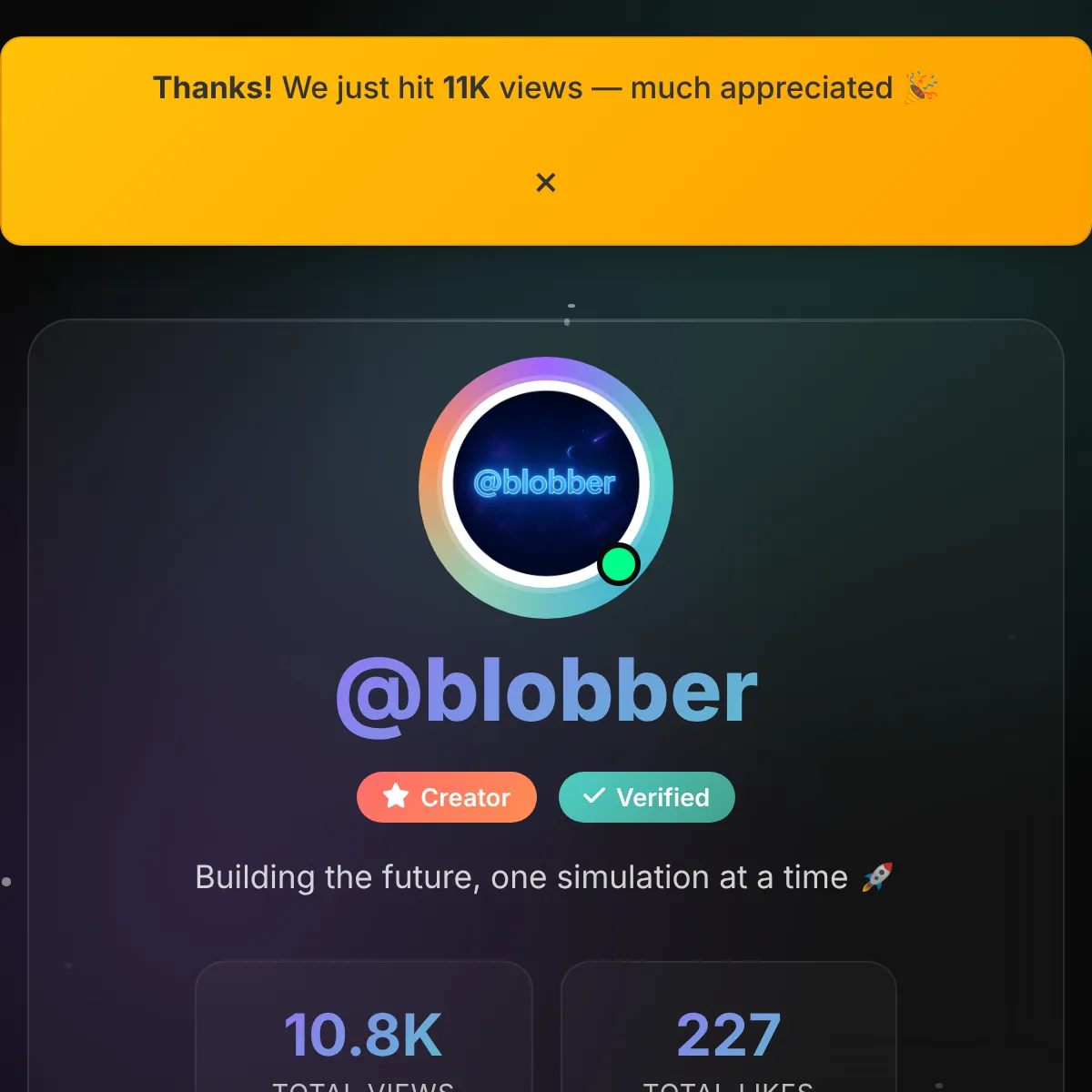 the project is loading