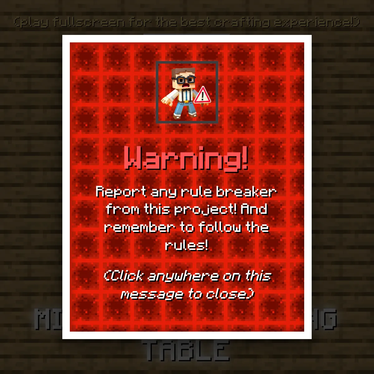 the project is loading