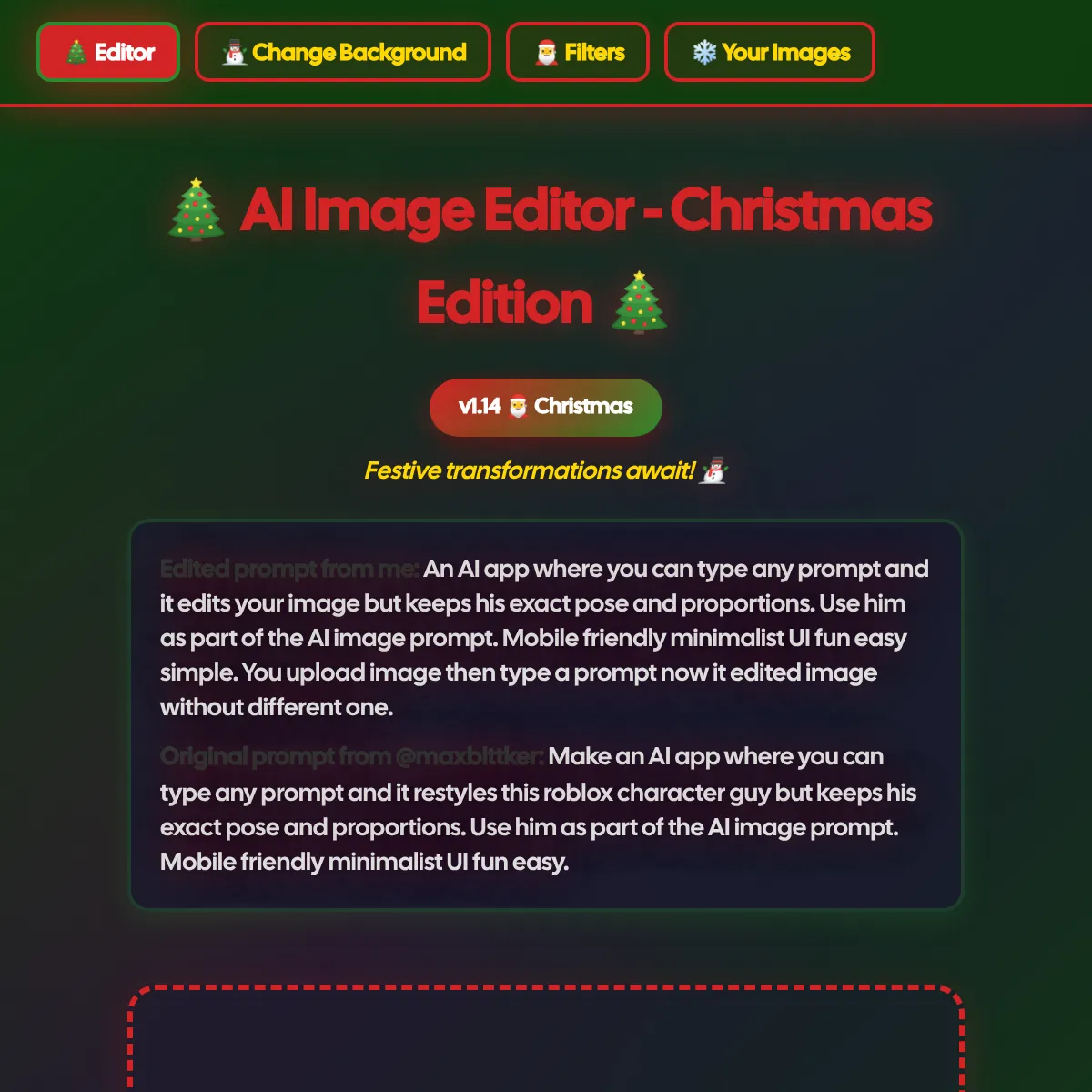 the project is loading