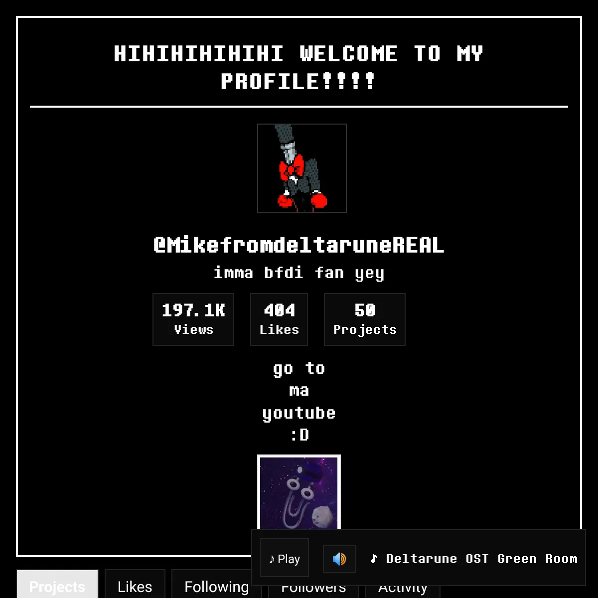 the project is loading