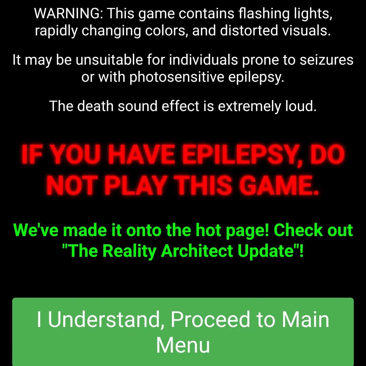 the project is loading