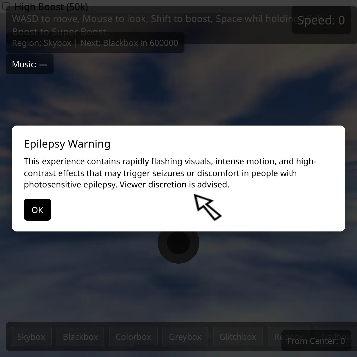 the project is loading