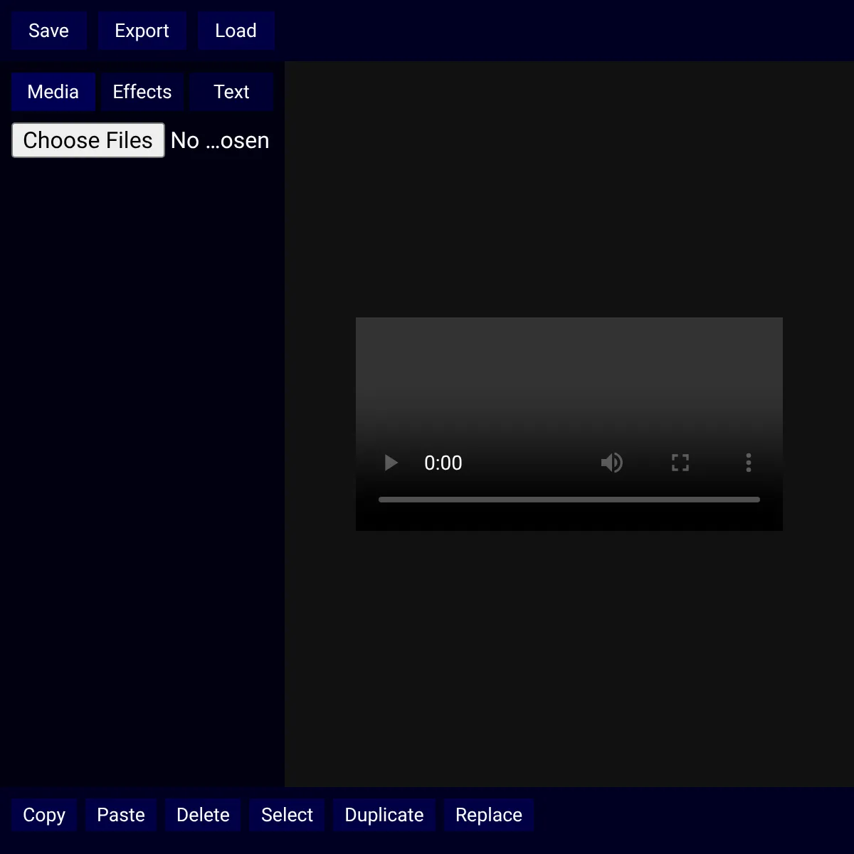 the project is loading