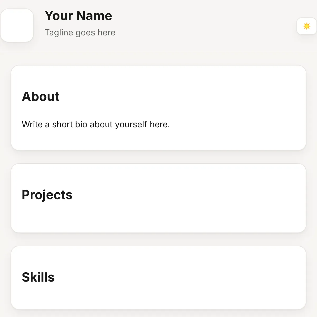 the project is loading