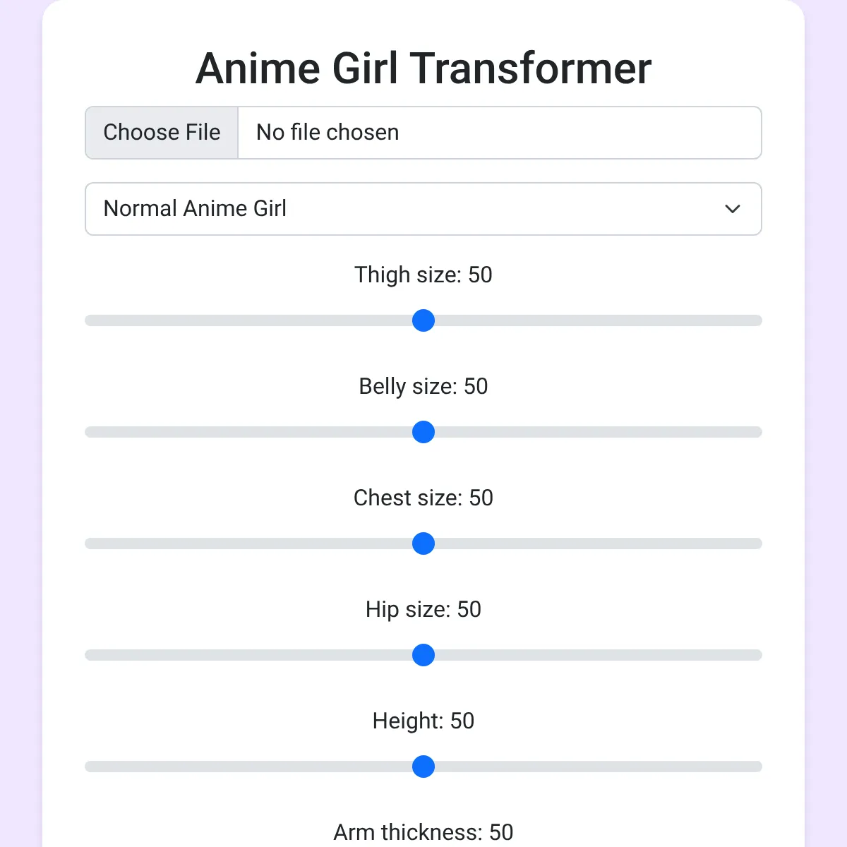 Anime Girl Transformer