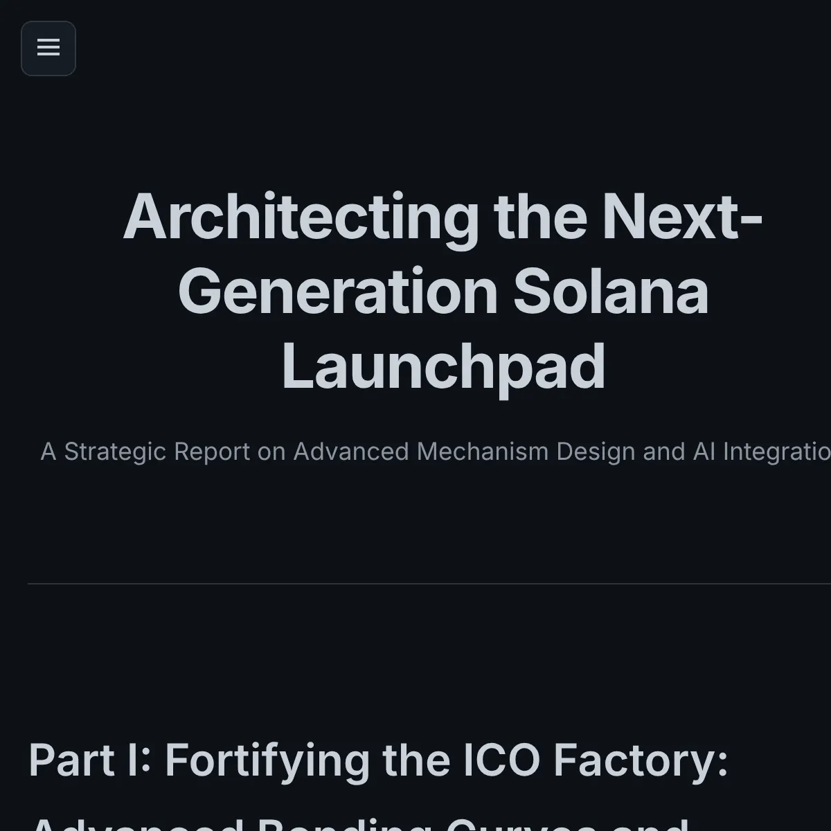 the project is loading