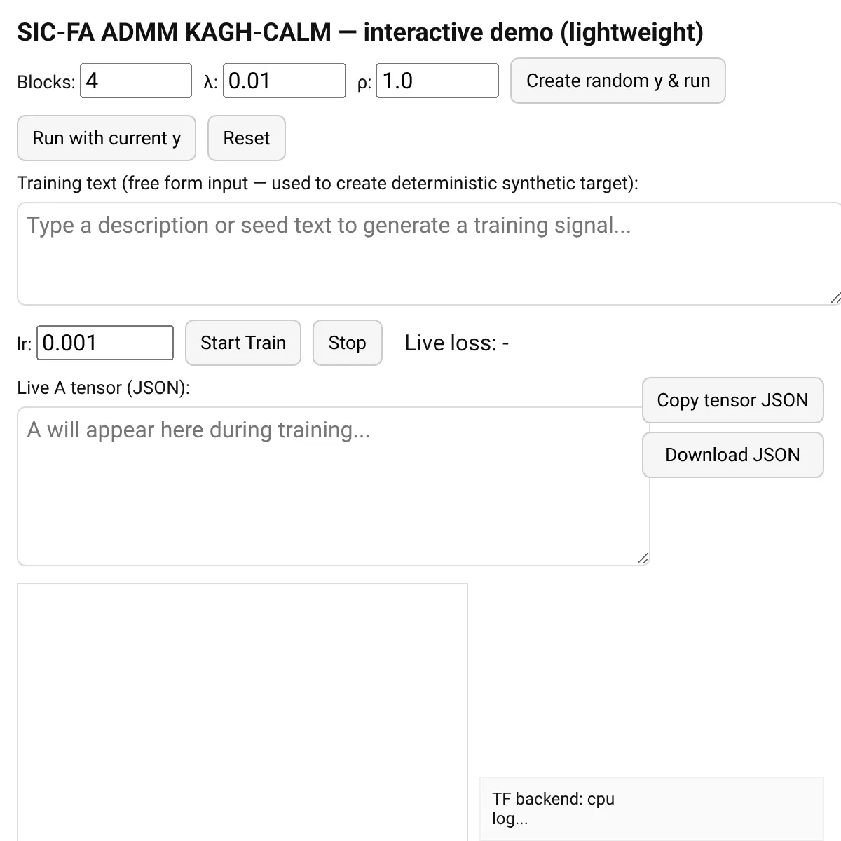 the project is loading